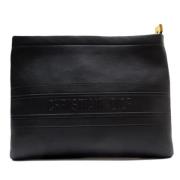 Pre-owned Leather dior-bags Dior Vintage , Black , Dames