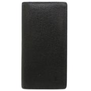 Pre-owned Fabric wallets Louis Vuitton Vintage , Black , Heren