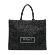 Zwart Oro Tassen Versace , Black , Heren