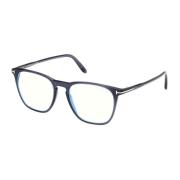 Stijlvolle Bril Ft5937-B in Zwart Tom Ford , Blue , Heren