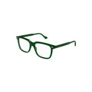 Groene Frame Zonnebril Gg0737O 019 Gucci , Green , Unisex