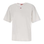 Witte T-shirts en Polos Diesel , White , Heren