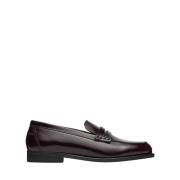 Zwarte kalfsleren Chris Band Loafers Mocasin Banda Lottusse , Red , Da...