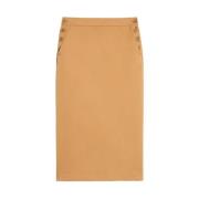 Midi Cresta Rok Max Mara , Brown , Dames