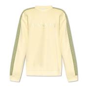 Katoenen sweatshirt Lanvin , Yellow , Heren