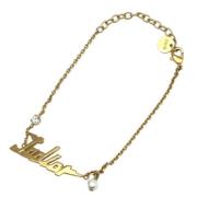 Pre-owned Metal dior-jewelry Dior Vintage , Yellow , Dames