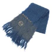 Pre-owned Wool scarves Loewe Pre-owned , Blue , Dames