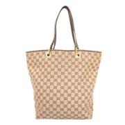 Pre-owned Fabric gucci-bags Gucci Vintage , Brown , Dames