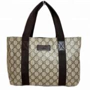 Pre-owned Fabric gucci-bags Gucci Vintage , Beige , Dames