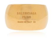 Messing ring Balenciaga , Yellow , Dames