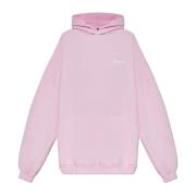 Oversize Hoodie Balenciaga , Pink , Dames