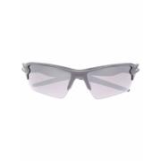 Zwart Mat Flak 2.0 XL Zonnebril Oakley , Black , Unisex