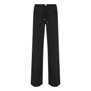 Zwarte Broek voor Vrouwen Courrèges , Black , Dames