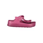 Roze Polyethyleen Sandalen met Enkel Gesp Carrera , Pink , Dames