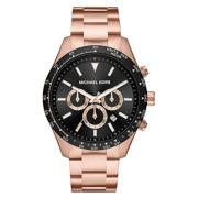 Roestvrijstalen kwarts herenhorloge roze Michael Kors , Pink , Heren