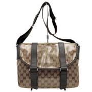 Pre-owned Canvas gucci-bags Gucci Vintage , Brown , Dames