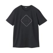 Licht Basic Jersey T-shirt Herno , Black , Heren