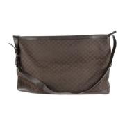 Pre-owned Fabric gucci-bags Gucci Vintage , Brown , Dames