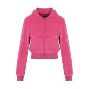 Donkerroze Trainingsjack Balenciaga , Pink , Dames