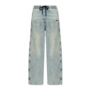 Broek D-Martians Diesel , Blue , Heren