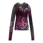 Transparante top Lanvin , Multicolor , Dames