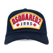 Pet met klep Dsquared2 , Blue , Heren