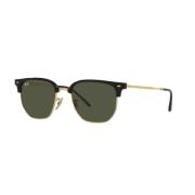 Nieuwe Clubmaster Zonnebril Ray-Ban , Black , Unisex