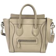 Pre-owned Canvas celine-bags Celine Vintage , Beige , Dames