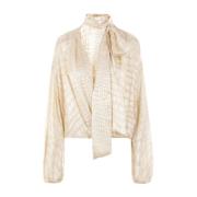 Stijlvolle Damesoverhemden Collectie Blumarine , Beige , Dames