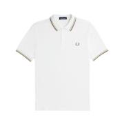 Klassiek Polo Shirt voor Mannen Fred Perry , White , Heren