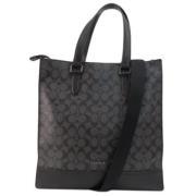 Pre-owned Fabric totes Coach Pre-owned , Black , Dames