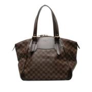 Pre-owned Canvas louis-vuitton-bags Louis Vuitton Vintage , Brown , Da...