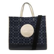 Pre-owned Fabric totes Coach Pre-owned , Blue , Dames