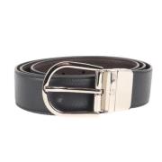 Pre-owned Leather belts Dunhill Pre-owned , Brown , Dames