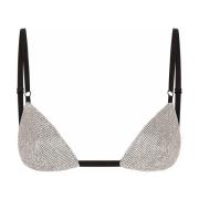 Kristallen Triangel BH Dolce & Gabbana , Gray , Dames