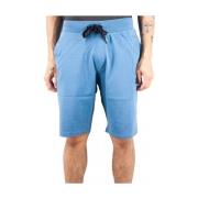 Jersey Shorts - Etretat Stijl Cerruti 1881 , Blue , Heren