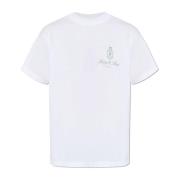 Katoenen T-shirt Sporty & Rich , White , Unisex