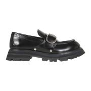 Zwarte Gesloten Schoenen voor Mannen Alexander McQueen , Black , Heren