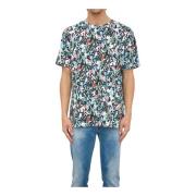 Witte T-shirts voor mannen en vrouwen Peuterey , Multicolor , Heren