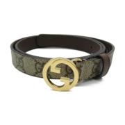 Pre-owned Leather belts Gucci Vintage , Multicolor , Dames