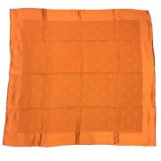 Pre-owned Silk scarves Louis Vuitton Vintage , Orange , Dames