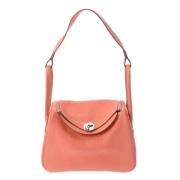 Pre-owned Fabric shoulder-bags Hermès Vintage , Pink , Dames