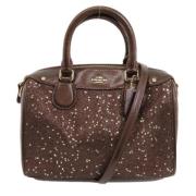 Pre-owned Fabric handbags Coach Pre-owned , Brown , Dames