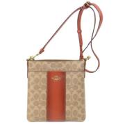 Pre-owned Fabric shoulder-bags Coach Pre-owned , Beige , Dames