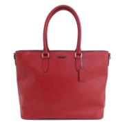 Pre-owned Fabric totes Coach Pre-owned , Red , Dames
