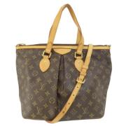 Pre-owned Canvas louis-vuitton-bags Louis Vuitton Vintage , Brown , Da...