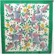 Pre-owned Silk scarves Gucci Vintage , Multicolor , Dames