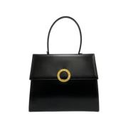 Pre-owned Leather celine-bags Celine Vintage , Black , Dames