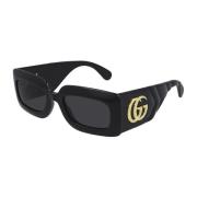 Zonnebril Gucci , Black , Dames