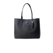 Zwarte handtas voor vrouwen Guess , Black , Dames